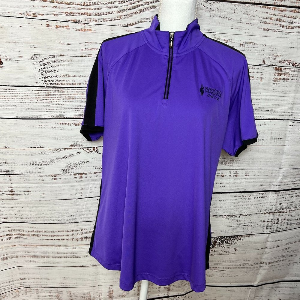 Women's Greg Norman golf shirt from Rancho Manana Golf Club size XL